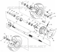 Tracción trasera Sportsman 4x4 W968040 (4935943594C006)