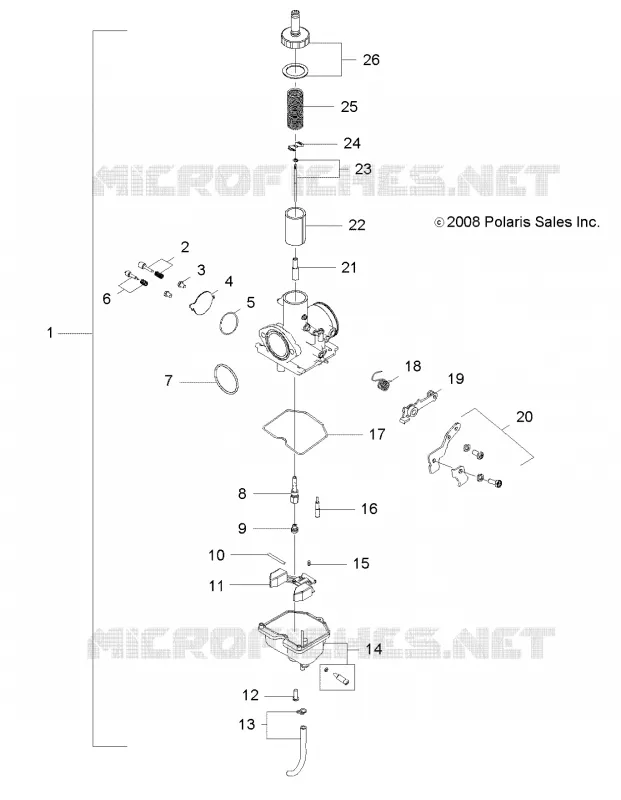 MOTOR, CARBURADOR