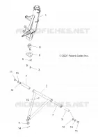 SUSPENSION, A-ARM and PUNTAL MOUNTING