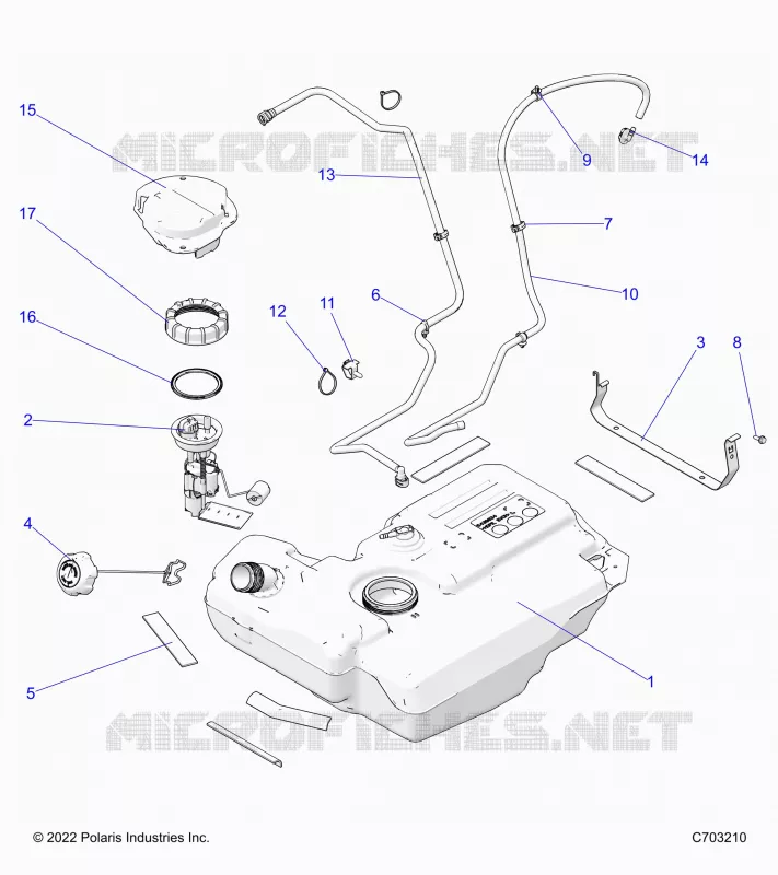SISTEMA DE COMBUSTIBLE, FUEL TANK AND RELATED