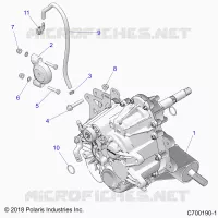 TREN, MAIN GEARCASE MOUNTING