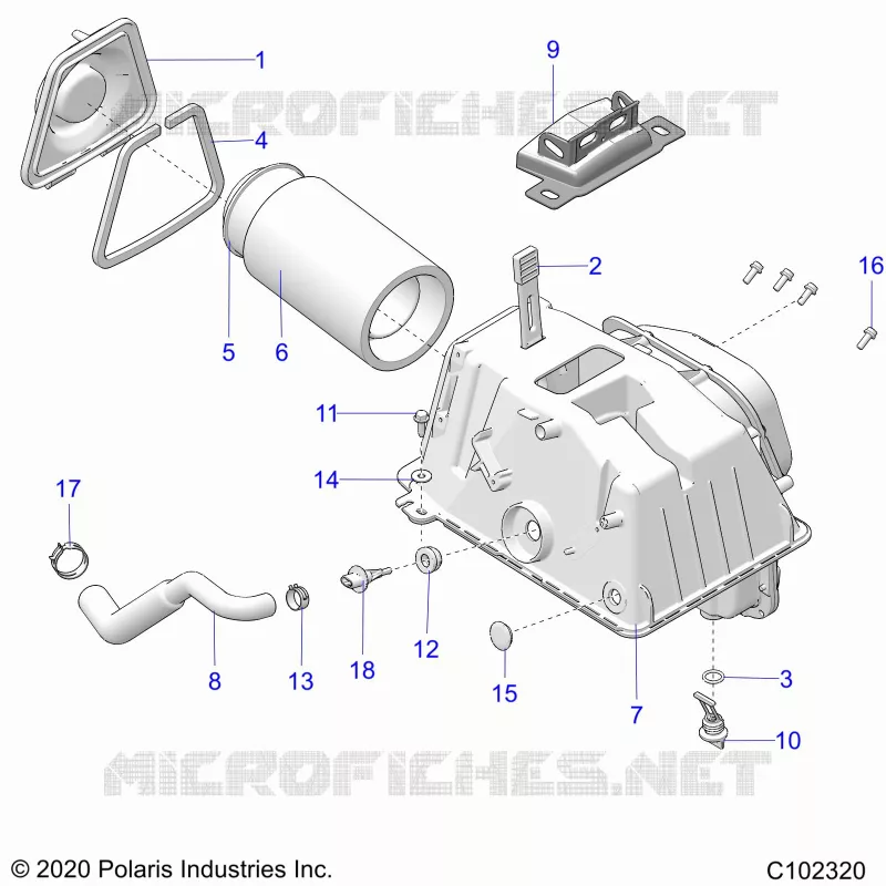 ENGINE, TOMA DE AIRE