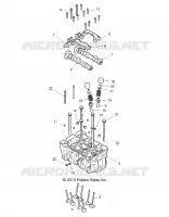 ENGINE, CULATA AND VALVES