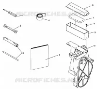 KIT DE HERRAMIENTA 500 EFI SKS 0962574, 500 EFI RMK 0962974, and EUROPEAN 500 EFI SKS (4931983198C007)