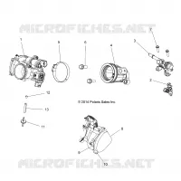 ENGINE, CUERPO DE MARIPOSA AND FUEL RAIL