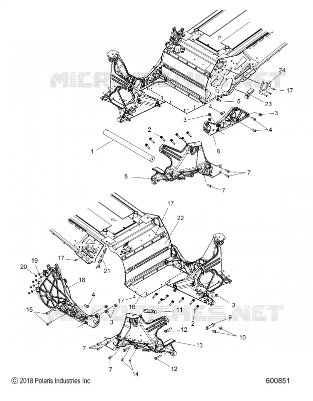 CHASIS, BULKHEAD ASM.