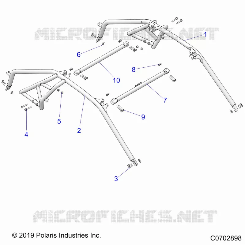 CHASSIS, CAB BASTIDOR -Z24RAD92AK (C0702898)