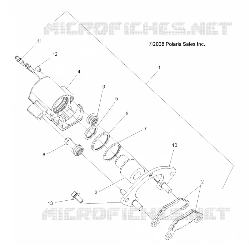 FRENO TRASERO CALIPER