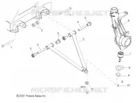 SUSPENSION, A-ARM and PUNTAL MOUNTING
