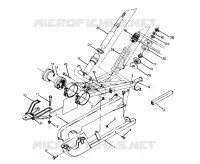 brazo oscilante WELDMENT(REAR) 6X6 (4919811981029A)