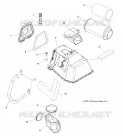 MOTOR, TOMA DE AIRE
