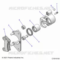 BRAKES, PINZA TRASERA