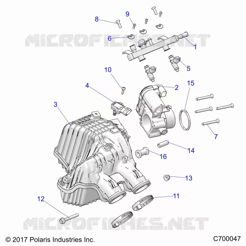 ENGINE, TOMA DE AIRE MANIFOLD, THROTTLE BODY, FUEL RAIL