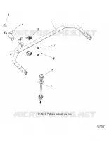 SUSPENSION, BARRA ESTABILIZADORA REAR