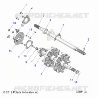 TREN, JACKSHAFT AND DRIVESHAFT