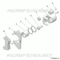 FRENO TRASERO CALIPER