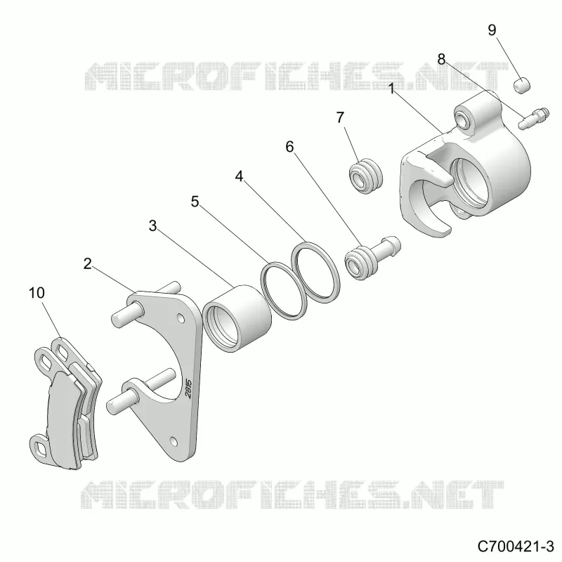 FRENO TRASERO CALIPER