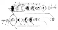 CENTRO DE TENSION ASSEMBLY 6X6 350L W938739 (4924062406026A)