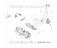 SISTEMA DE COMBUSTIBLE, RAIL, LINES and CUERPO DE MARIPOSA