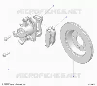 BRAKES, PINZA FRENO TRASEIRA