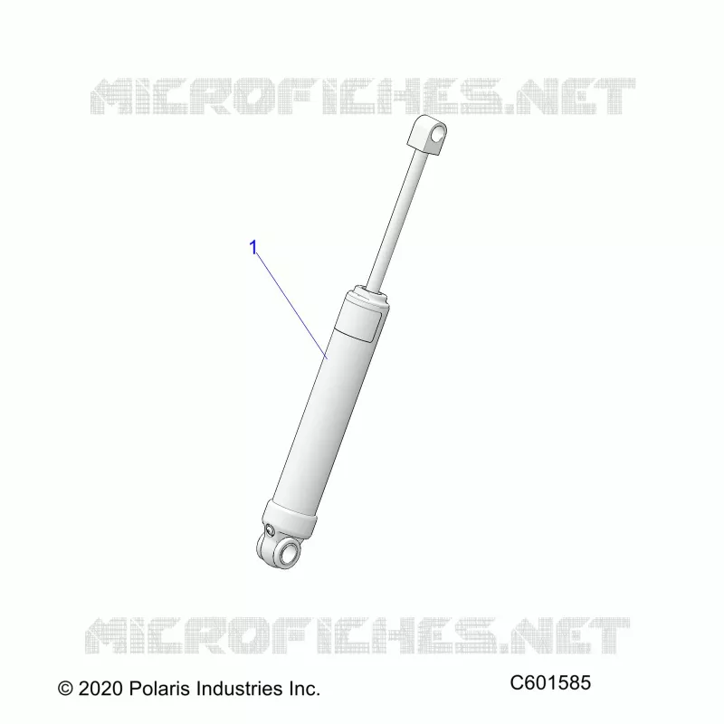 SUSPENSION, SHOCK TRASERO TRACK