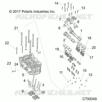 ENGINE, CULATA AND VALVES
