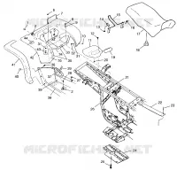 TRASERO CABINA Y ASIENTO XPLORER 300 W97CC28C (4939813981A005)