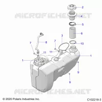 SISTEMA DE COMBUSTIBLE, FUEL TANK