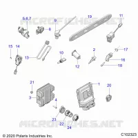 ELECTRICA, SWITCHES, SENSORS, ECU AND CONTROL MODULES