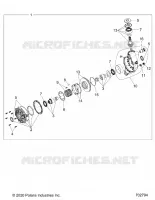 TREN, FRONT GEARCASE INTERNALS