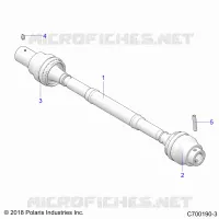 TREN, FRONT PROP SHAFT