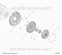 ENGINE, TRANSMISIÃ“N ADAPTOR AND FLEX PLATE 