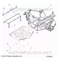 CHASSIS, MAIN BASTIDOR