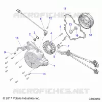 ENGINE, STATOR AND FLYRUEDA