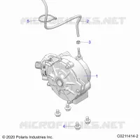 TREN, FRONT GEARCASE MOUNTING