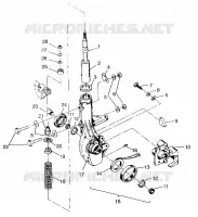 PUNTAL MONTAJE DELANTERA SWEDISH 4X4 400L S948140 (4926912691B005)