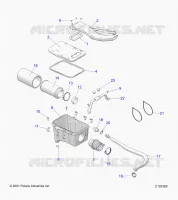ENGINE, TOMA DE AIRE SYSTEM