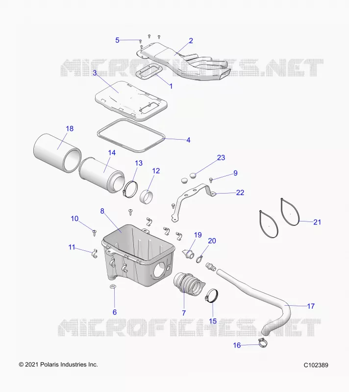 ENGINE, TOMA DE AIRE SYSTEM