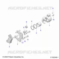 FRENO FRONTAL CALIPER