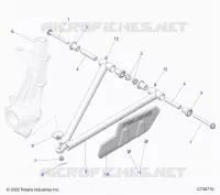 SUSPENSION, A-ARM AND PUNTAL MOUNTING