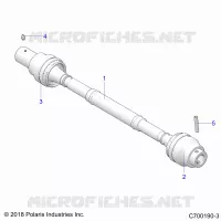 TREN, FRONT PROP SHAFT