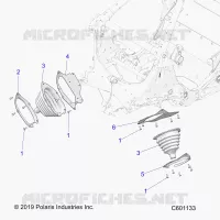 CHASIS, TIE ROD BOOT ASM.