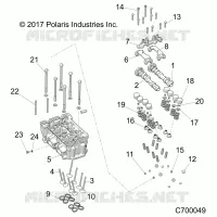 ENGINE, CULATA AND VALVES