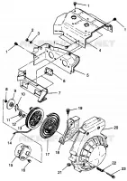 VENTILADOR CAJA   RETROCESO LITE GT 0973133 and EUROPEAN LITE GT E973133 (4938253825C010)