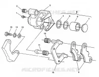 FRENO EJE MEDIO ASSEMBLY 6X6 350L W938739 (4924062406025A)