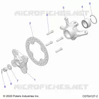 SUSPENSIÃ“N DELANTERA CARRIER- Z22NAS99CK/FK (C0704127-2)