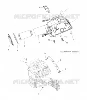 MOTOR, TOMA DE AIRE