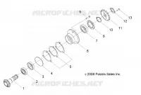 TREN, GEAR SHAFT OUTPUT