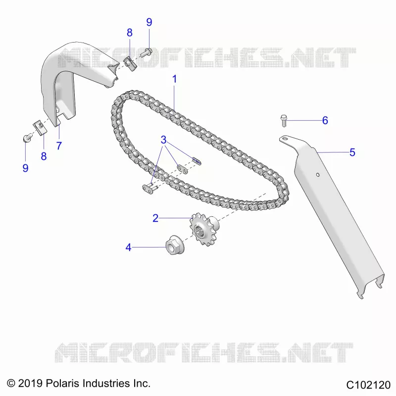 TREN, CHAIN AND GUARDS