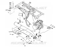 SISTEMA DE ESCAPE Sportsman 4x4 W948040 (4926842684A010)